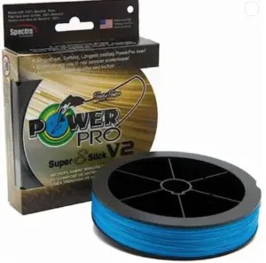 POWER PRO Super8Slick V2 Blue Braided Line