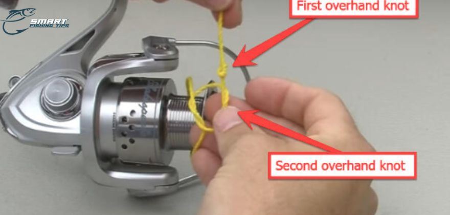 How to Tie Line onto a Fishing roll